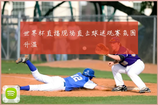 世界杯直播现场直击球迷观赛氛围升温